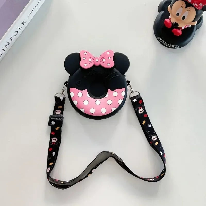 Cute Mickey Disney Crossbody Bag Bowknot Minnie