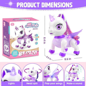 Unicorn Toys for Girls, Remote Control Robot Toys, Dancing Pets