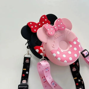 Cute Mickey Disney Crossbody Bag Bowknot Minnie
