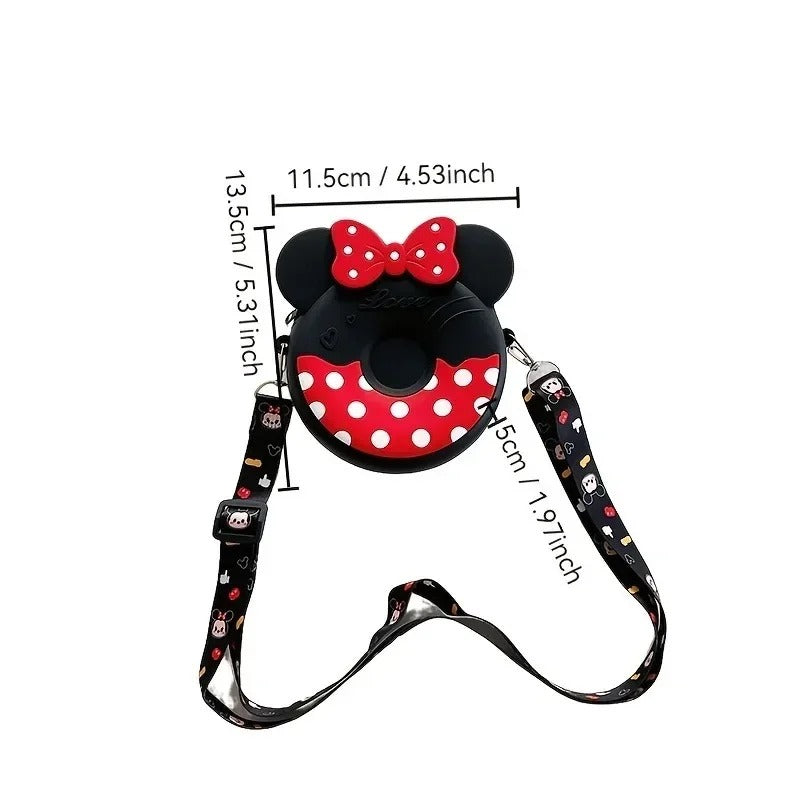 Cute Mickey Disney Crossbody Bag Bowknot Minnie