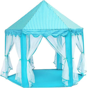 Portable Playhouse Ideal Indoor Outdoor Mesh Tent for Kids Gift